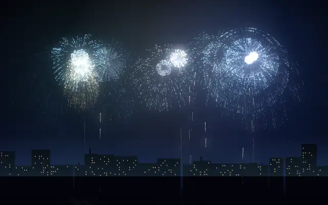 The Fireworks visual